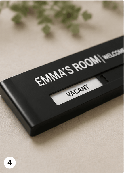 Personalized Dorm Door Sign | Custom Name College Room Decor